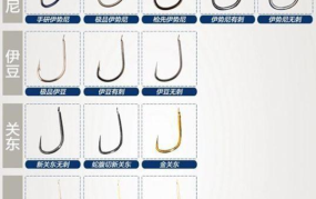鱼钩的种类,钓鱼爱好者的必备知识